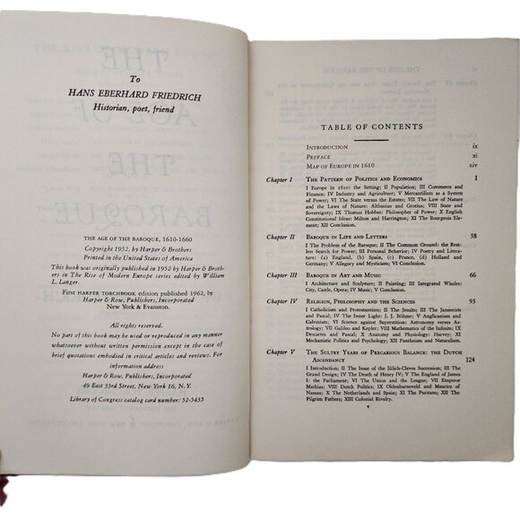 The Age of the Baroque 1610-1660 The Rise of Modern Europe 1952 by CJ Friedrich - Picture 5 of 9